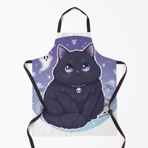 Item preview, Cute Black Cat Pastel Goth - Spooky Aesthetic Design designed and sold by EverBranz-stor.