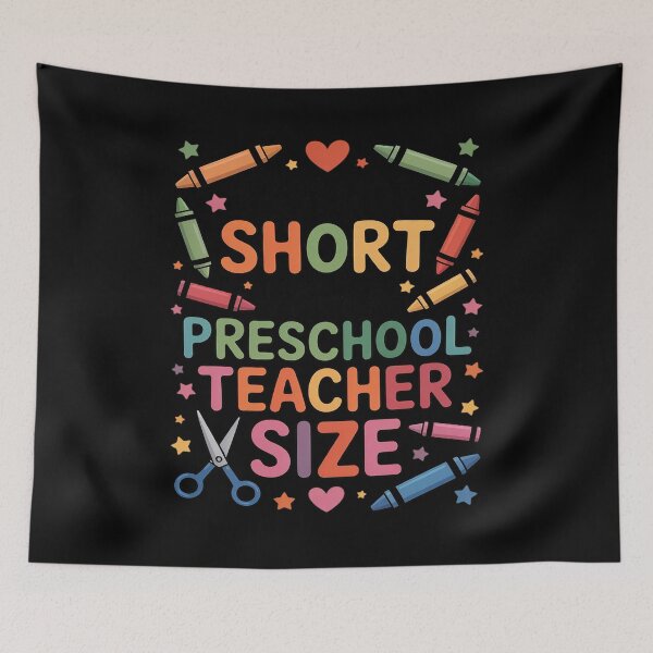 Item preview, I'm Not Short I'm A Preschool Teacher Size Funny designed and sold by GasVille.