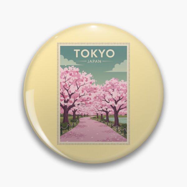 Item preview, Tokyo Vintage Travel Art - Ueno Park - Japan designed and sold by Wanderprintt.
