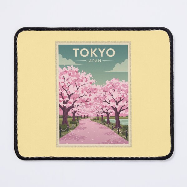 Item preview, Tokyo Vintage Travel Art - Ueno Park - Japan designed and sold by Wanderprintt.
