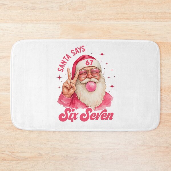 Item preview, Bruh Claus Retro Holiday Santa Six Santa Says Seven Happy designed and sold by ChadnoSmith.