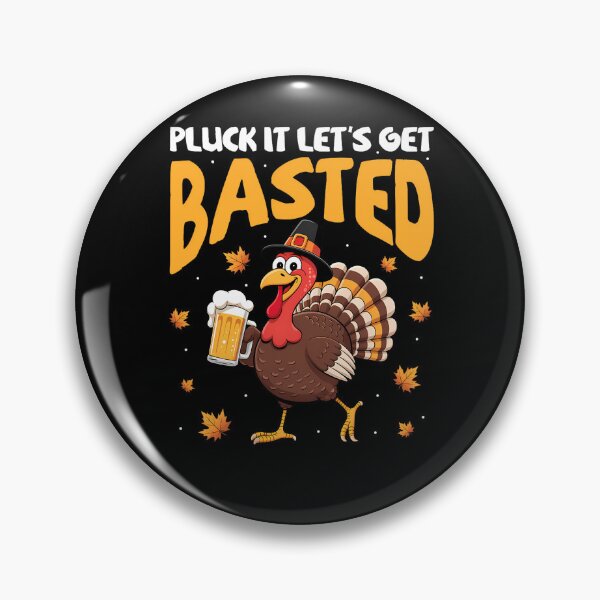 Item preview, It Pluck Get Happy Basted Quote Holiday Vintage Thanksgiving Lets designed and sold by HollyShabero.