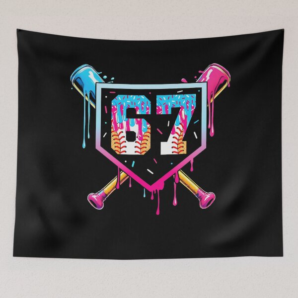 Item preview, Baseball Vintage Humor Drip Ice Cream Funny Quote Seven Six designed and sold by Aaronogagne.