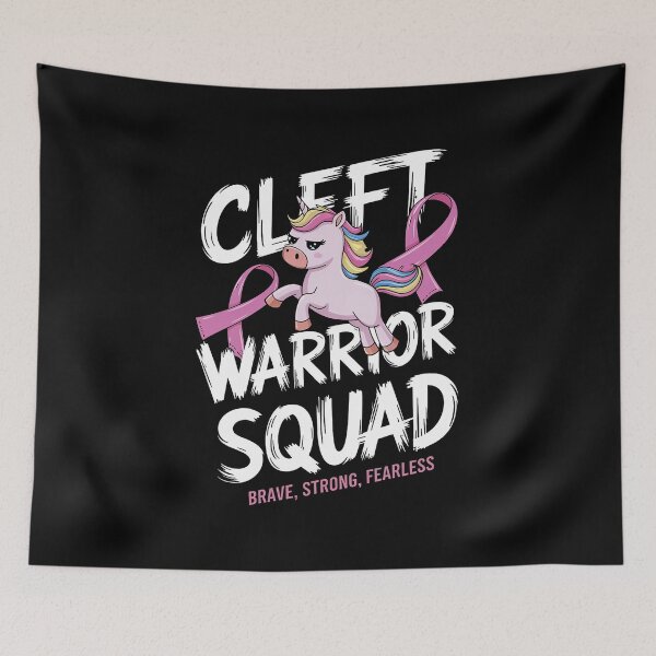 Item preview, Cleft Palate Lip Warrior Squad Cleft Strong Awareness designed and sold by RayArmstrong.