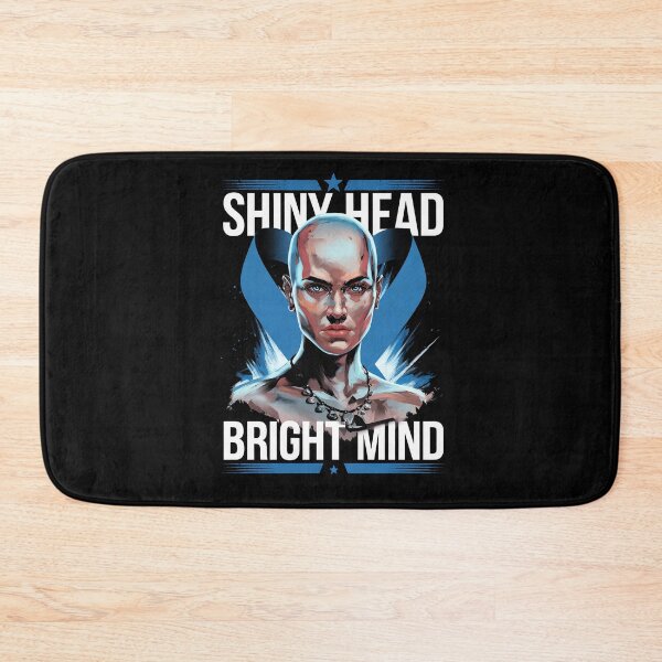 Item preview, Alopecia Areata Awareness Month Baldness Bald Head designed and sold by MinaReinger.