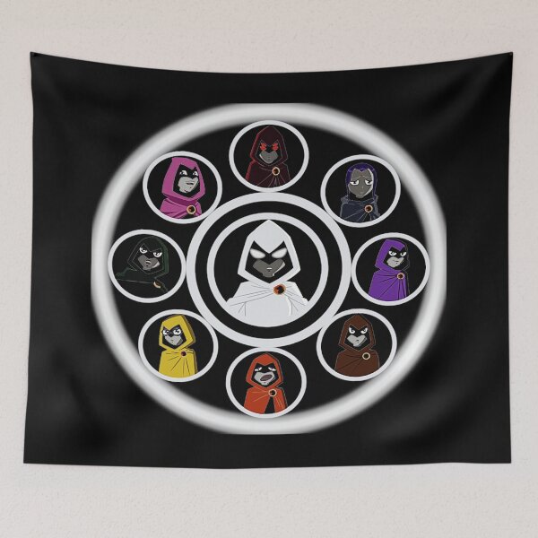 Item preview, Teen Titans Go Raven Expressions Circle designed and sold by nicoeeet.