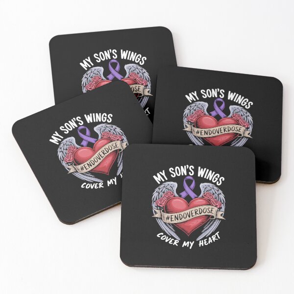 Item preview, Drug Overdose Awareness Purple Ribbon designed and sold by VasilisLamArt.