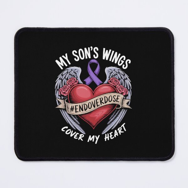 Item preview, Drug Overdose Awareness Purple Ribbon designed and sold by VasilisLamArt.