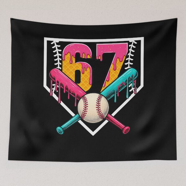 Item preview, Six Vintage Drip Quote Seven Baseball Ice Funny Humor Cream designed and sold by Aaronogagne.