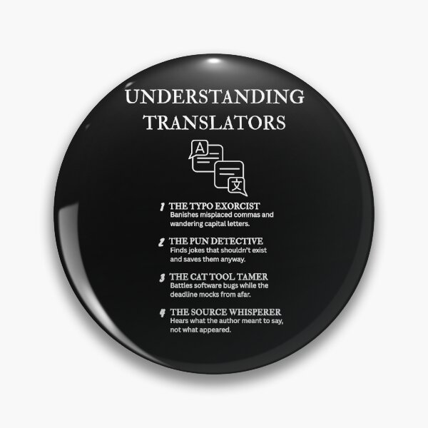 Item preview, Translation Expert Gift – Funny Work Quotes Design – Black designed and sold by PsyFlow35.