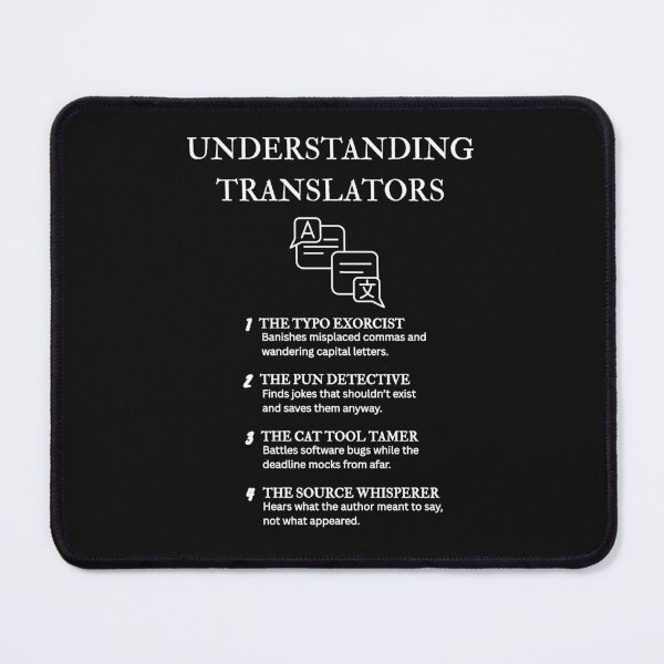 Item preview, Translation Expert Gift – Funny Work Quotes Design – Black designed and sold by PsyFlow35.