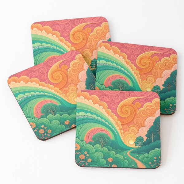 Item preview, DREAMY PSYCHEDELIC PATTERN designed and sold by Fabrifrank.