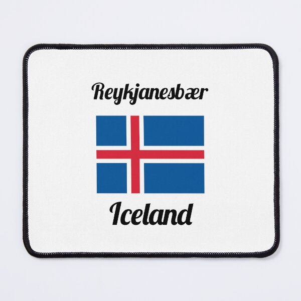 Item preview, Reykjanesbær Iceland - Stylish Prints, designed and sold by Fleetwood1994.