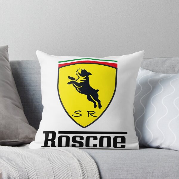 Item preview, Roscoe (Large) Logo Parody Ferraris designed and sold by NatKrajcik.