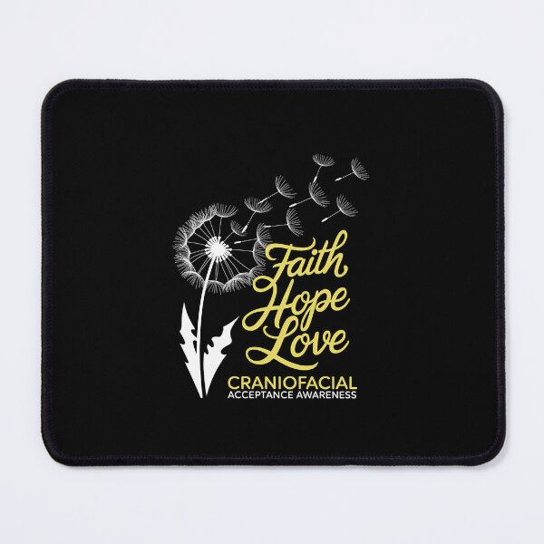 Item preview, Dandelion Faith Hope Love Craniofacial Acceptance Awareness designed and sold by FranzFriesen.