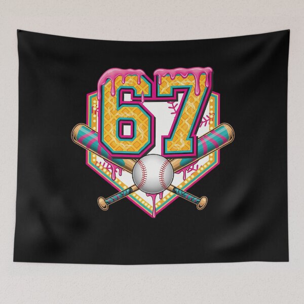 Item preview, Drip Ice Cream Humor Seven Quote Funny Six Baseball Vintage designed and sold by Aaronogagne.