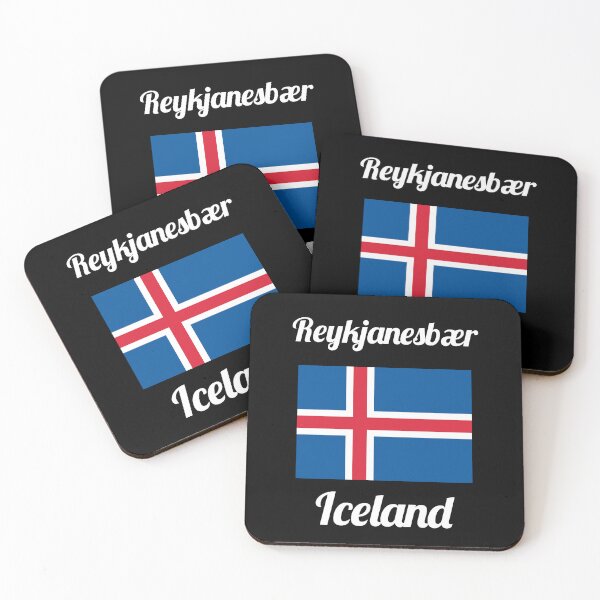 Item preview, Reykjanesbær Iceland - Stylish Prints, designed and sold by Fleetwood1994.