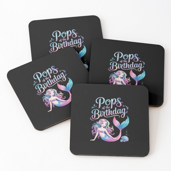 Item preview, Pops Of The Birthday Mermaid Family Matching Party Squad designed and sold by JessicaWalshdf.