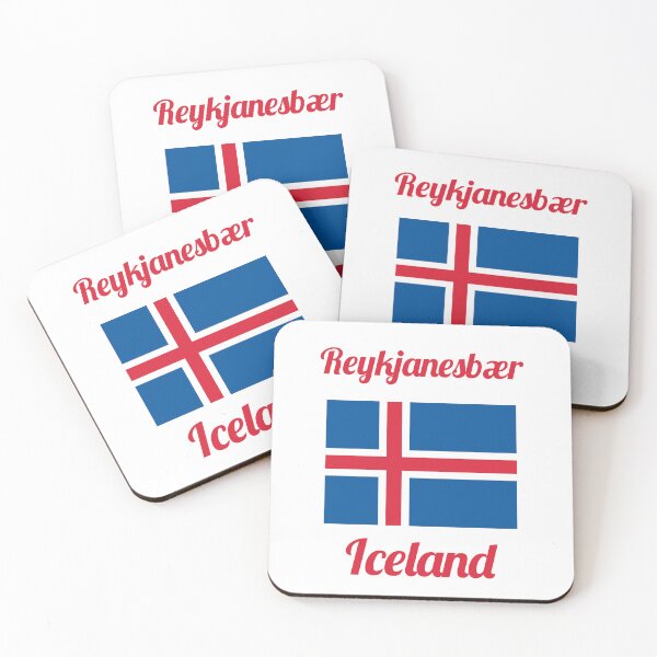 Item preview, Reykjanesbær Iceland - Stylish Prints, designed and sold by Fleetwood1994.