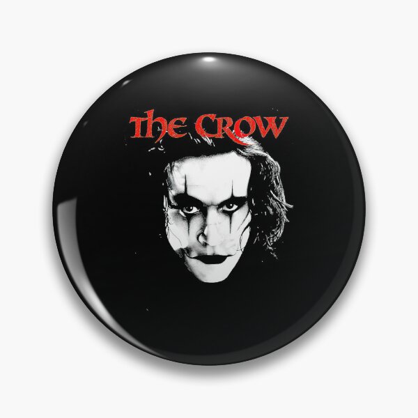 Item preview, The Crow Red Title Mask Portrait designed and sold by bettannfuco.