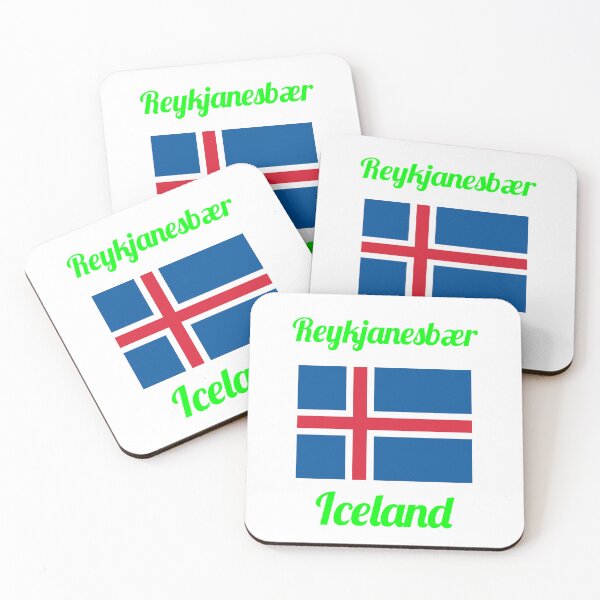 Item preview, Reykjanesbær Iceland - Stylish Prints, designed and sold by Fleetwood1994.