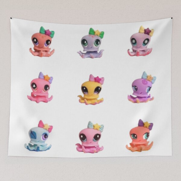 Item preview, Littlest pet shop octopus  designed and sold by monkey zone.