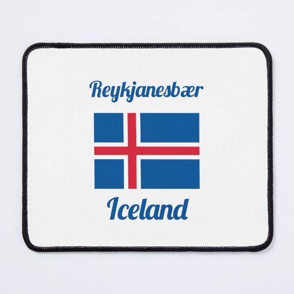 Item preview, Reykjanesbær Iceland - Stylish Prints, designed and sold by Fleetwood1994.