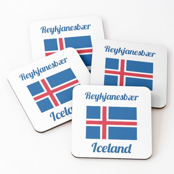 Item preview, Reykjanesbær Iceland - Stylish Prints, designed and sold by Fleetwood1994.