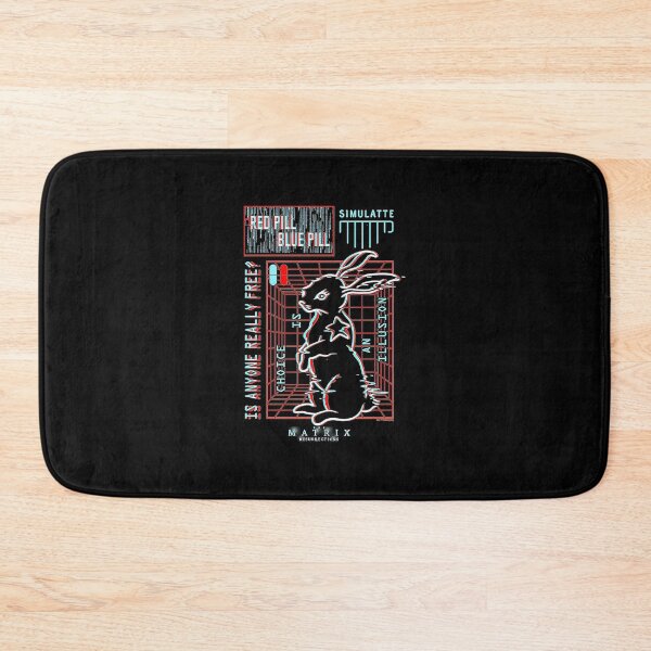 Item preview, The Matrix Red Pill Blue Pill Rabbit designed and sold by BillyEasterly.