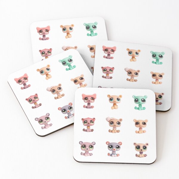 Item preview, Littlest pet shop bears designed and sold by monkey zone.