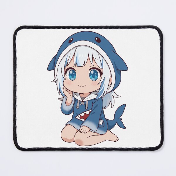 Item preview, Gawr Gura Chibi Shark Idol designed and sold by CoinflowerArt.