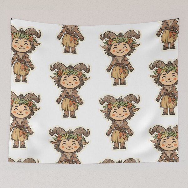 Item preview, Mythical Whimsical Faun designed and sold by bapupa.