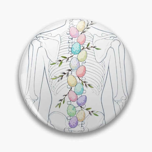 Item preview, Easter Spine with Pastel Eggs and Branches designed and sold by Anastasiia Yurevych.
