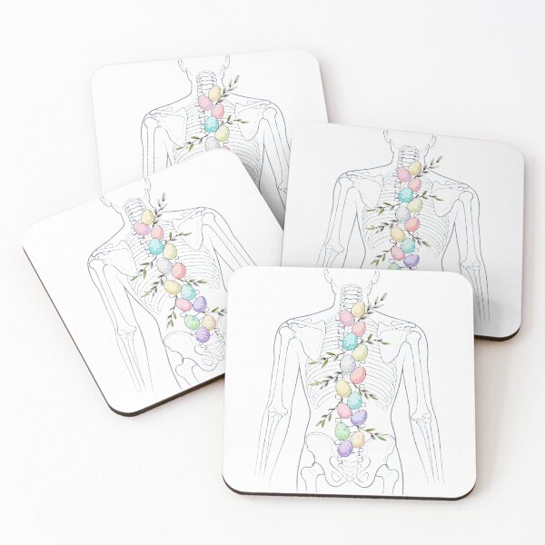 Item preview, Easter Spine with Pastel Eggs and Branches designed and sold by Anastasiia Yurevych.