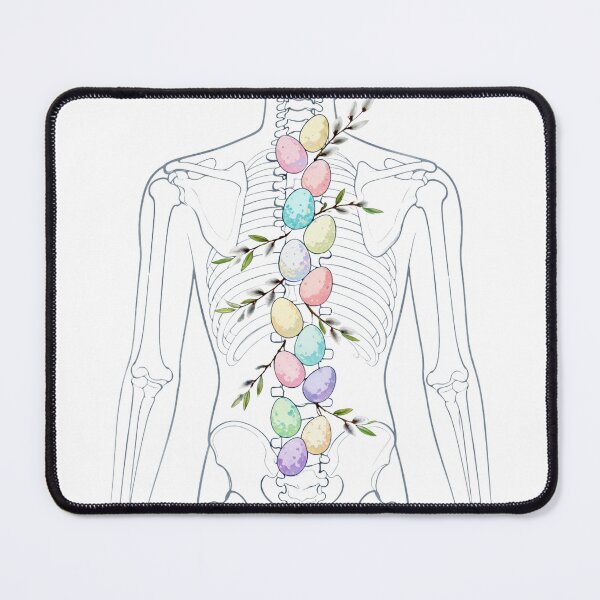 Item preview, Easter Spine with Pastel Eggs and Branches designed and sold by Anastasiia Yurevych.