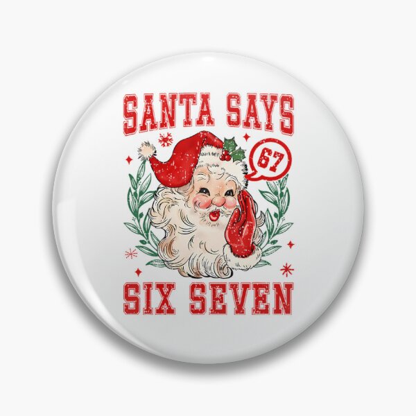 Item preview, Six Holiday Bruh Seven Happy Santa Says Santa Retro Claus designed and sold by ChadnoSmith.