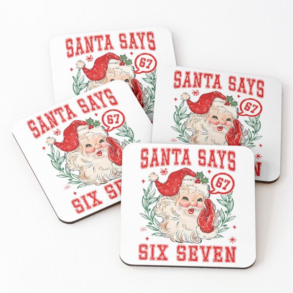Item preview, Six Holiday Bruh Seven Happy Santa Says Santa Retro Claus designed and sold by ChadnoSmith.