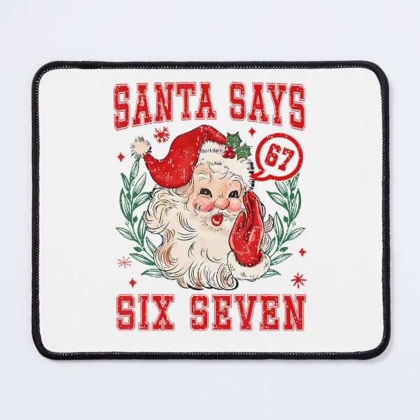 Item preview, Six Holiday Bruh Seven Happy Santa Says Santa Retro Claus designed and sold by ChadnoSmith.