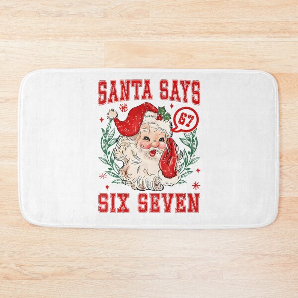 Item preview, Six Holiday Bruh Seven Happy Santa Says Santa Retro Claus designed and sold by ChadnoSmith.