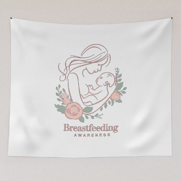 Item preview, Breastfeeding Awareness Flowers - Normalize Breastfeeding designed and sold by HaileyRobel.