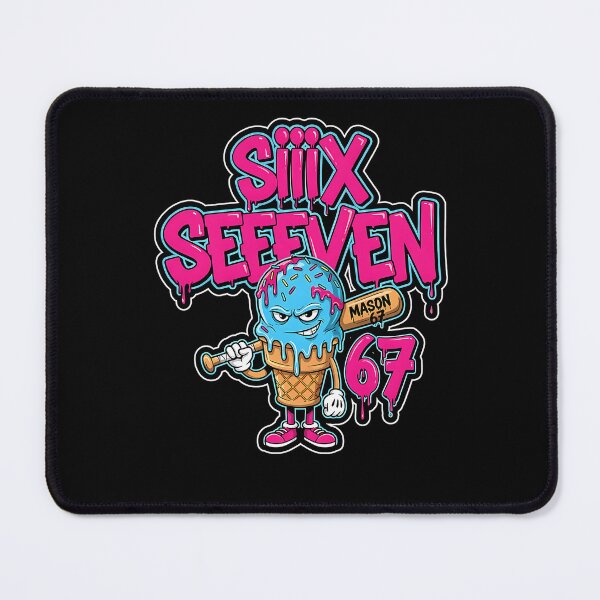 Item preview, Seven Funny Humor Ice Cream Vintage Six Quote Drip Baseball designed and sold by Aaronogagne.