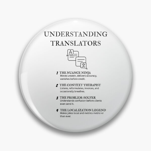 Item preview, Polyglot Humor Shirt – Clever Translator Insight Design designed and sold by PsyFlow35.
