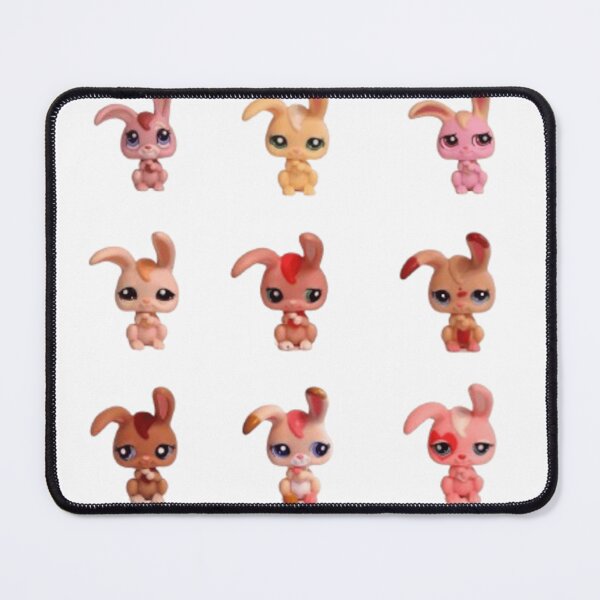 Item preview, Littlest pet shop rabbits designed and sold by monkey zone.