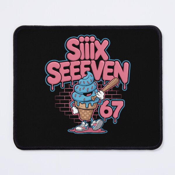 Item preview, Cream Baseball Funny Ice Six Seven Humor Drip Quote Vintage designed and sold by Aaronogagne.