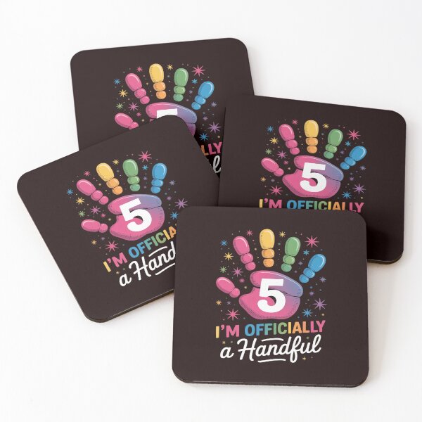 Item preview, I'm Officially A Handful Five 5th Birthday designed and sold by GasVille.