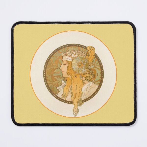 Item preview, Ornate Grace: Art Nouveau Goddess designed and sold by goldcov.