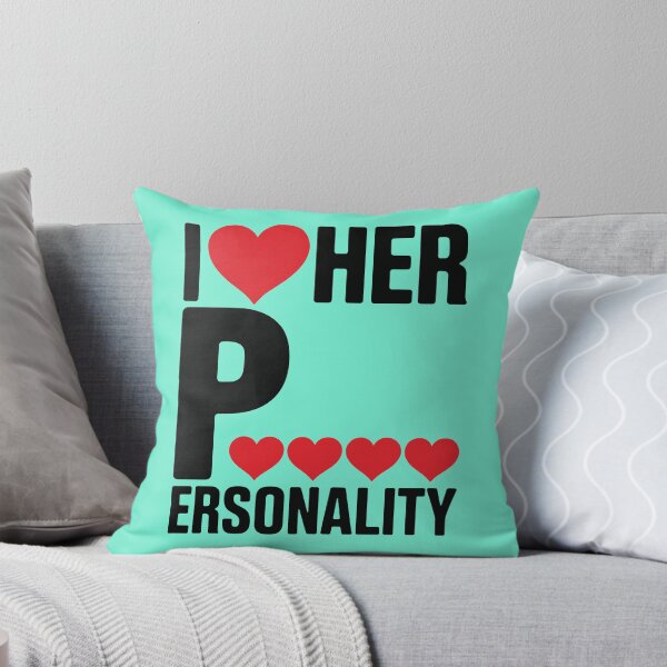 Item preview, Funny Valentine's Day Couple Matching I Love Her Personality designed and sold by Trend Print Studio.