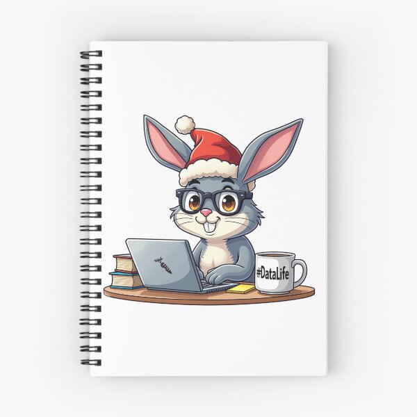 Item preview, Rabbit Coder Santa Hat | Data Science Dev Life designed and sold by Dev Life Designs.