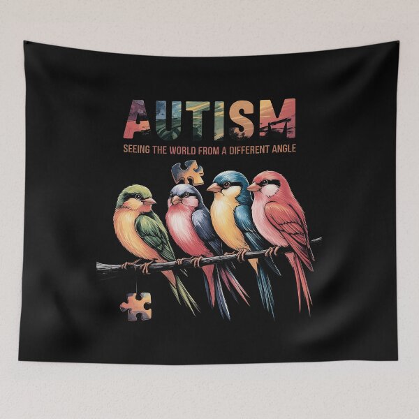 Item preview, Autism Awareness Different Angle Neurodiversity designed and sold by HaileyRobel.