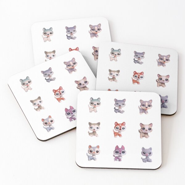 Item preview, Littlest pet shop huskys designed and sold by monkey zone.